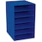 Pacon Classroom Keepers 6-Shelf Organizer, Blue, 17.75H x 12W x 13.5D P001312 - alternate 4